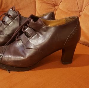 Leather Heeled boots